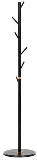 Vešiak Autronic 39 cm čierny masív DR-N1006 BK