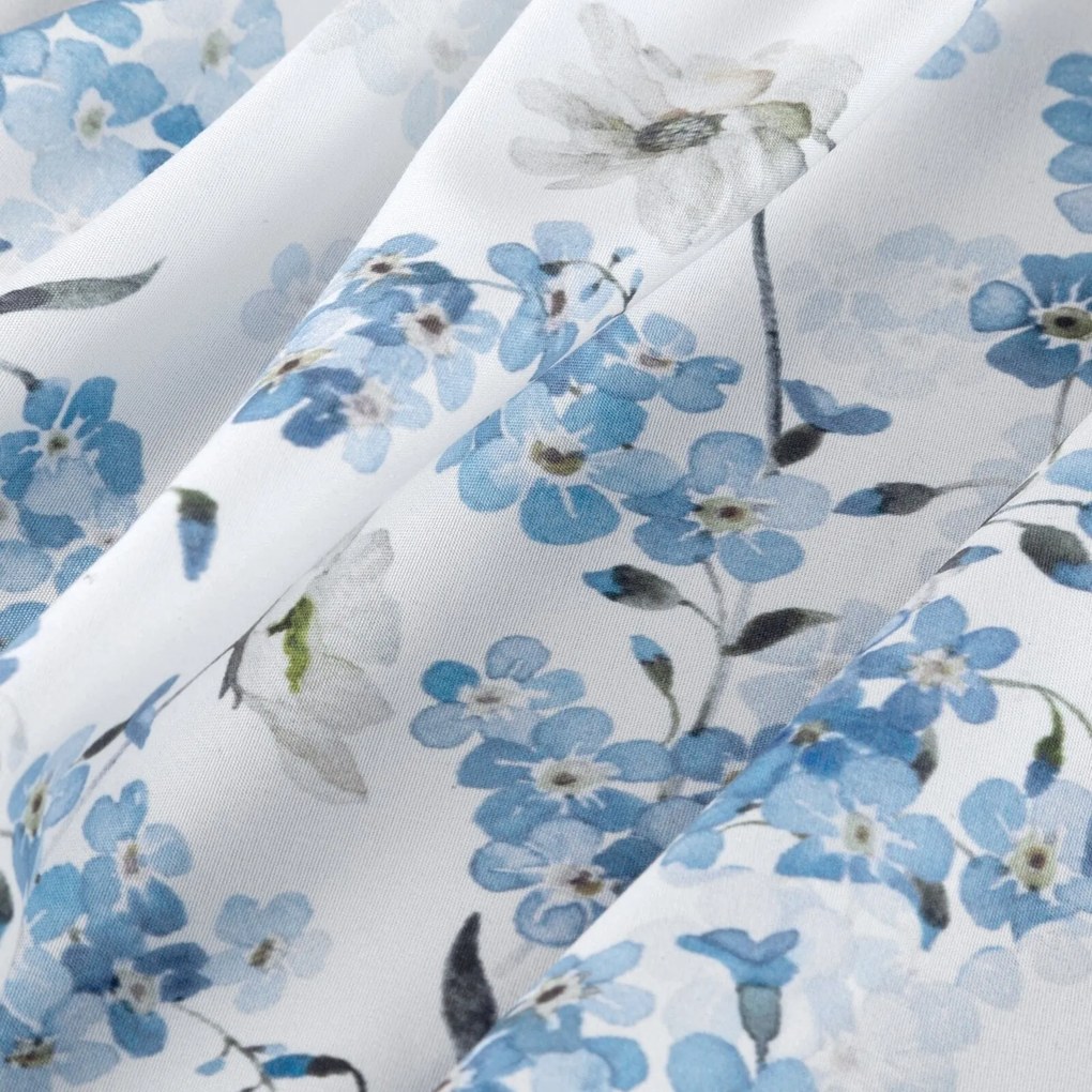 ZÁVES NA KRÚŽKOCH NOA 140X250 CM KVETY