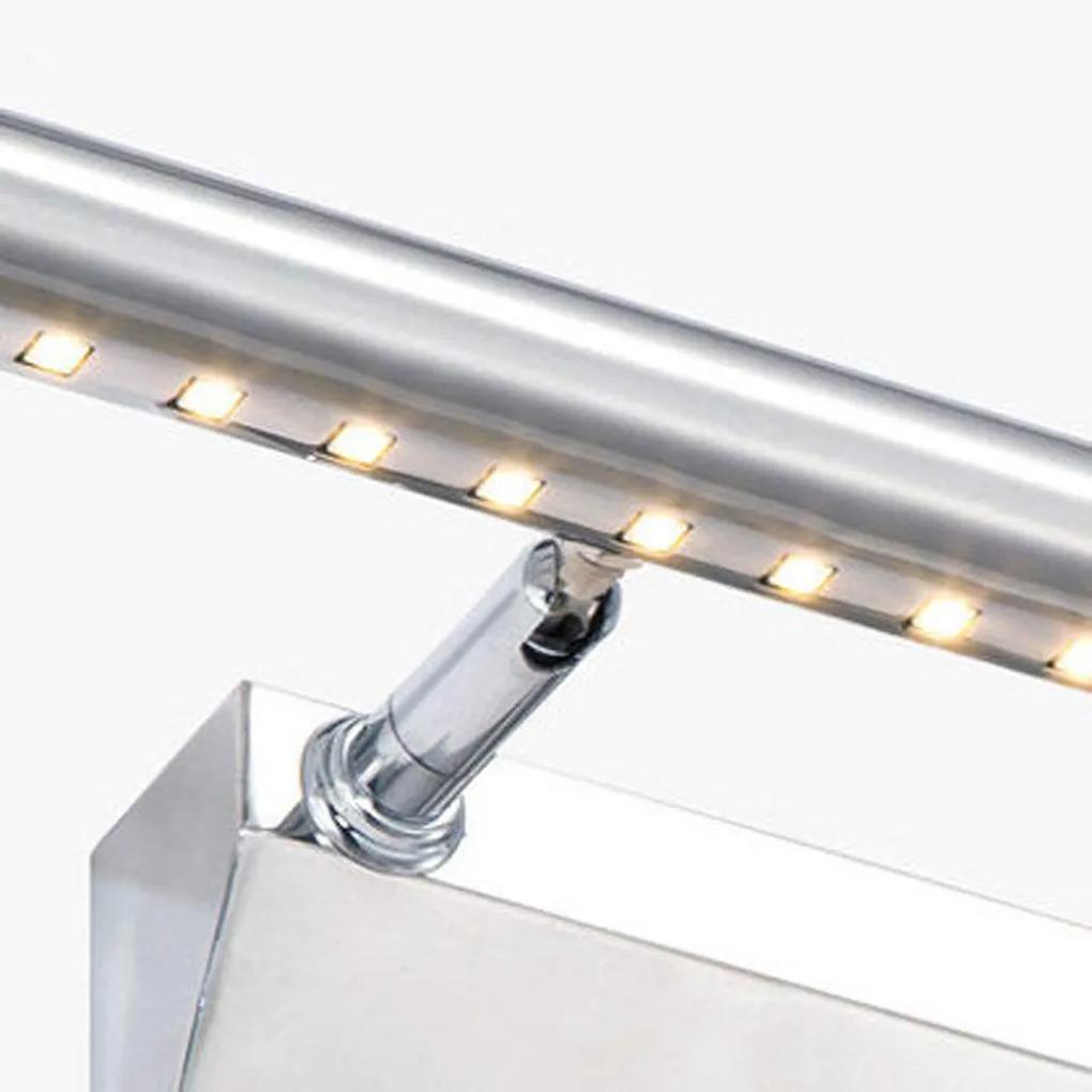 Toolight, LED kúpeľňové svietidlo nad zrkadlo 9W 70CM APP363-1W, chrómová, OSW-08429