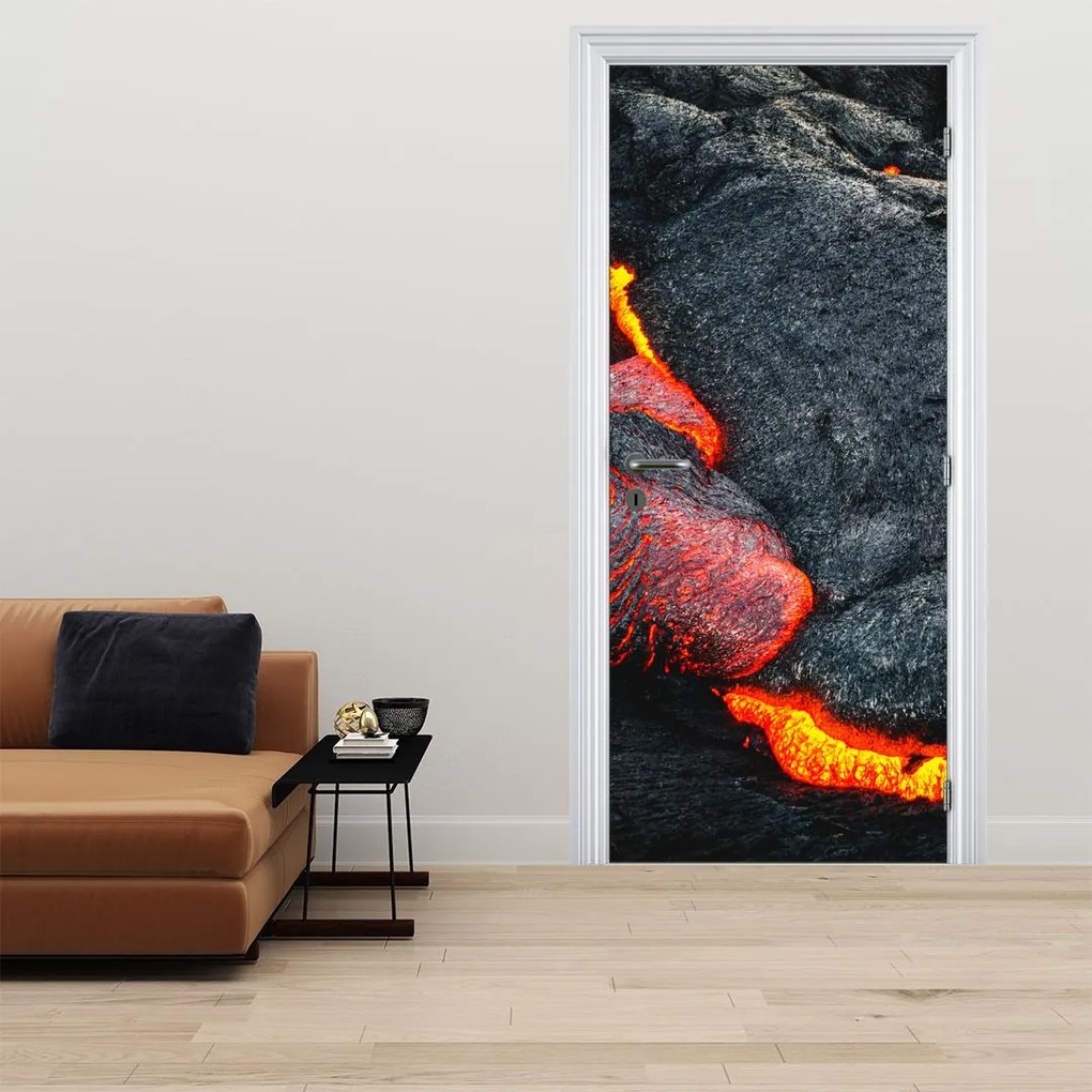 Fototapeta na dvere - Láva (95x205cm)