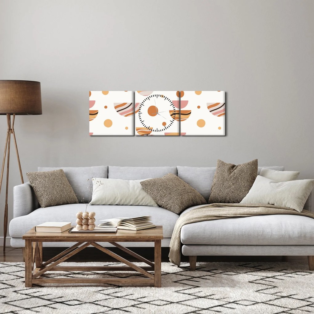 Obraz - Dream creations N⁰4 (s hodinami) (90x30 cm)