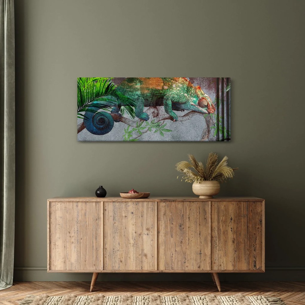 Obraz - Chameleon (120x50 cm)