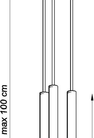 Biele kovové závesné svietidlo ø 20 cm Fideus – Sollux