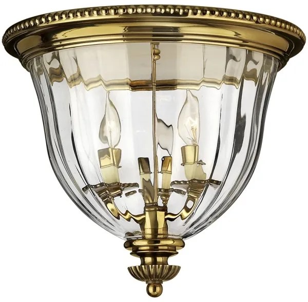 Hinkley - Stropné svietidlo CAMBRIDGE 3xE14/60W/230V zlatá