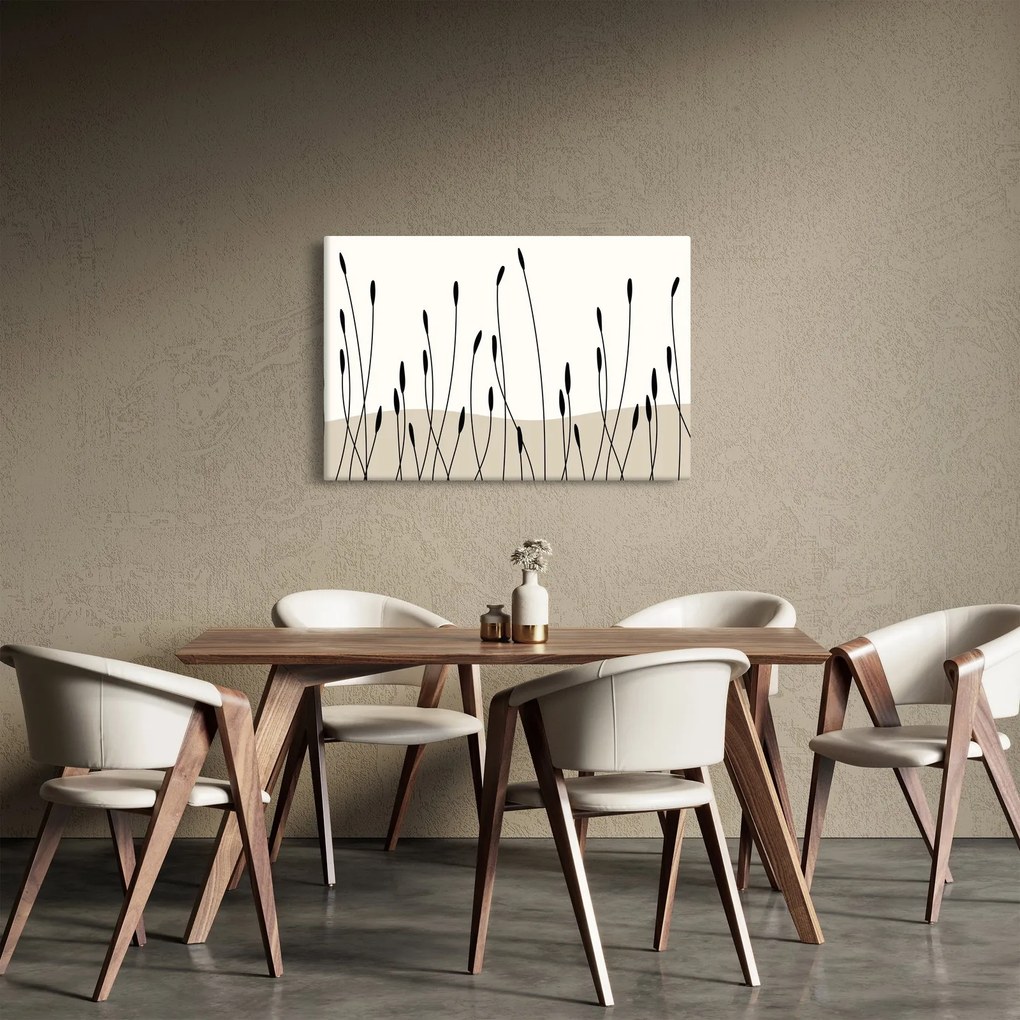 Obraz - Grafická lúka N⁰3 (90x60 cm)