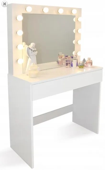 TRENDIE Toaletný stolík s osvetlením HOLLYWOOD
