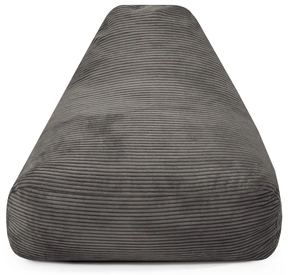 Modrý menčestrový detský sedací vak Snug 80 – SLOWDOWN