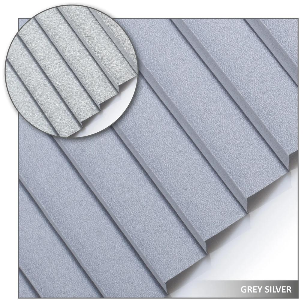 Dekodum Neinvazívna termoizolačná plisovaná roleta grey silver Šířka (cm): 101