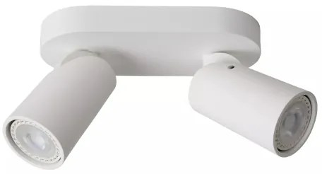 Lucide 23954/11/31 - LED Bodové svietidlo XYRUS 2xGU10/5W/230V biela