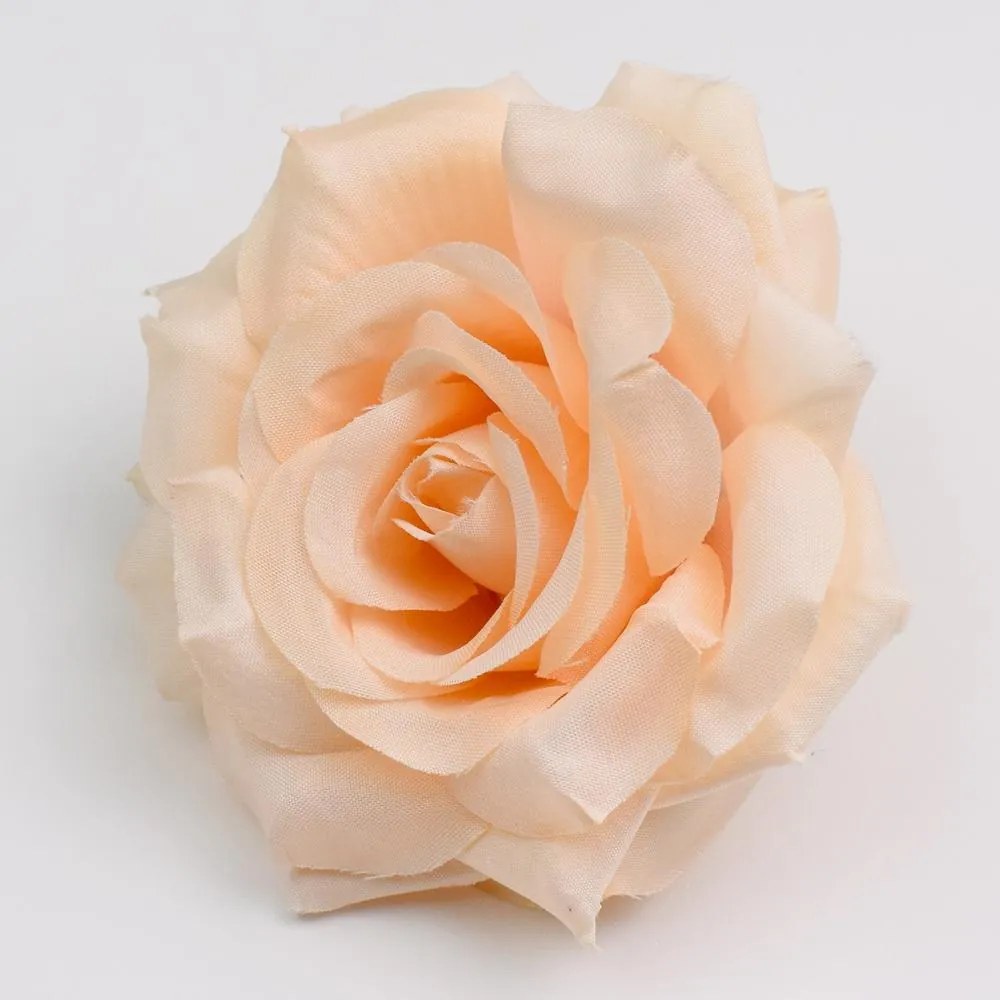 UMELÝ KVET HLAVA  RUŽA MARHUĽOVÁ 9CM