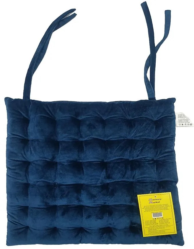 Podsedák na stoličku SSE-JBT-1012 22 40x40cm námornícka modrá