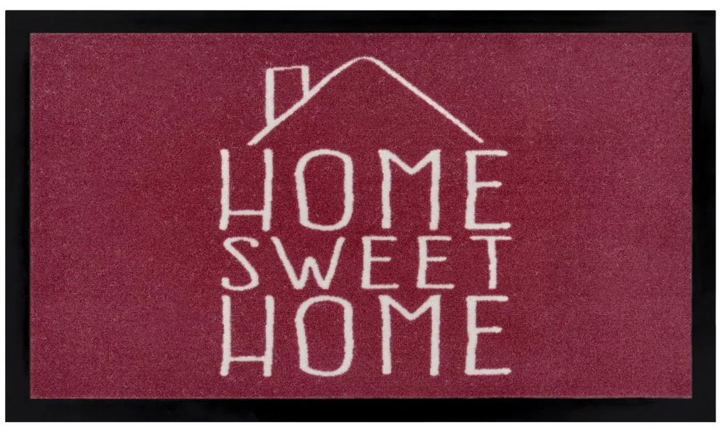 Hanse Home Collection koberce Protišmyková rohožka Printy 105380 Brick red - 45x75 cm