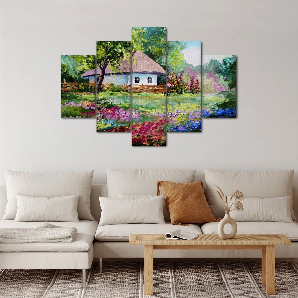 Obraz - Chalupa (150x105 cm)