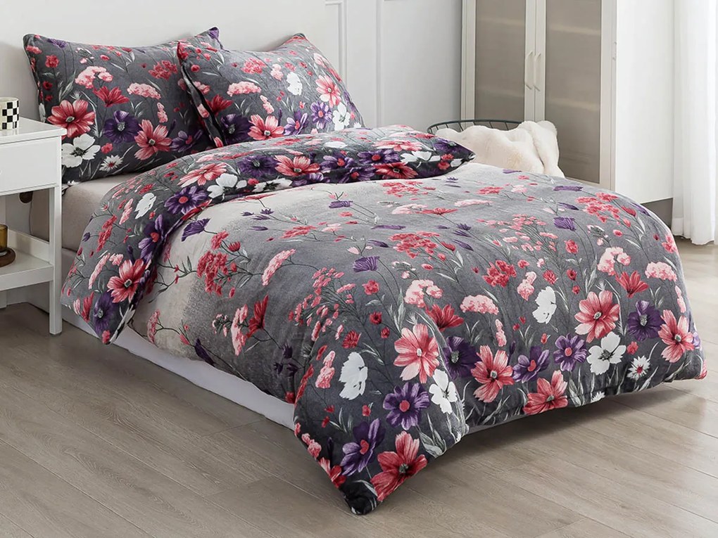 XPOSE® Mikroplyšové obliečky FLORA Exclusive