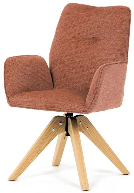 Autronic BONTEC Jedálenská stolička, sivá, látka, DCH-C2148 GREY2 Farba: Oranžová