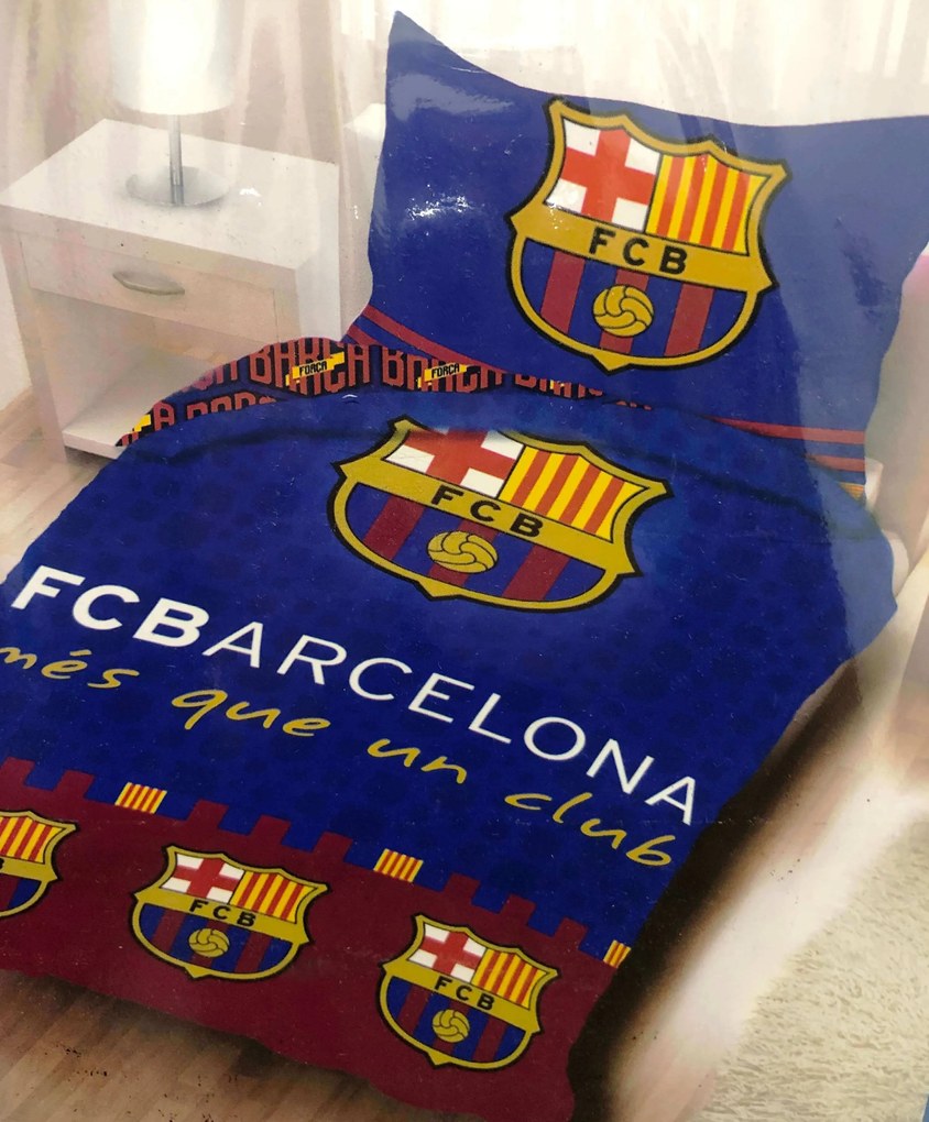 Obliečky FC Barcelona 2 Balenie: Štandardné - 140 x 200 cm