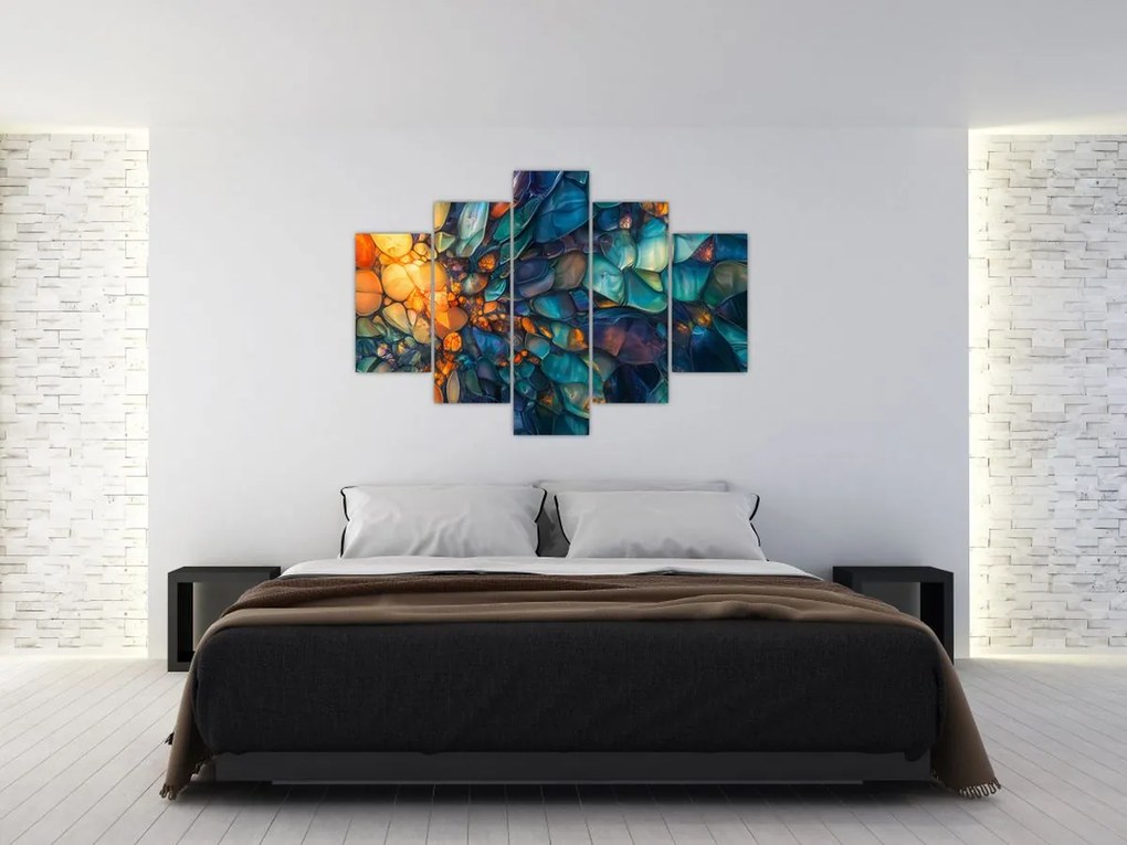 Obraz - Sklenená mozaika (150x105 cm)