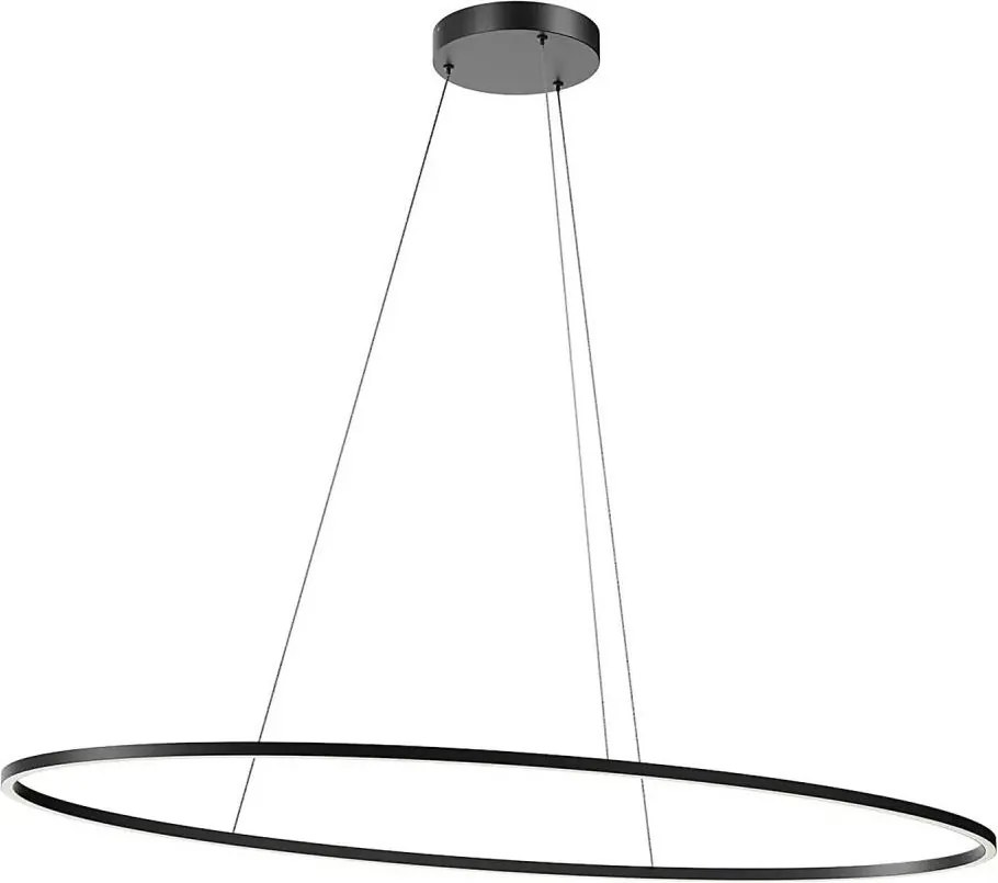 Redo 01-3299 - LED stmievateľný luster na lanku LEO LED/67W/230V čierny