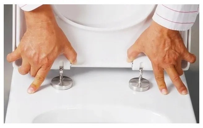 WC sedátko MEXEN DOIS biele
