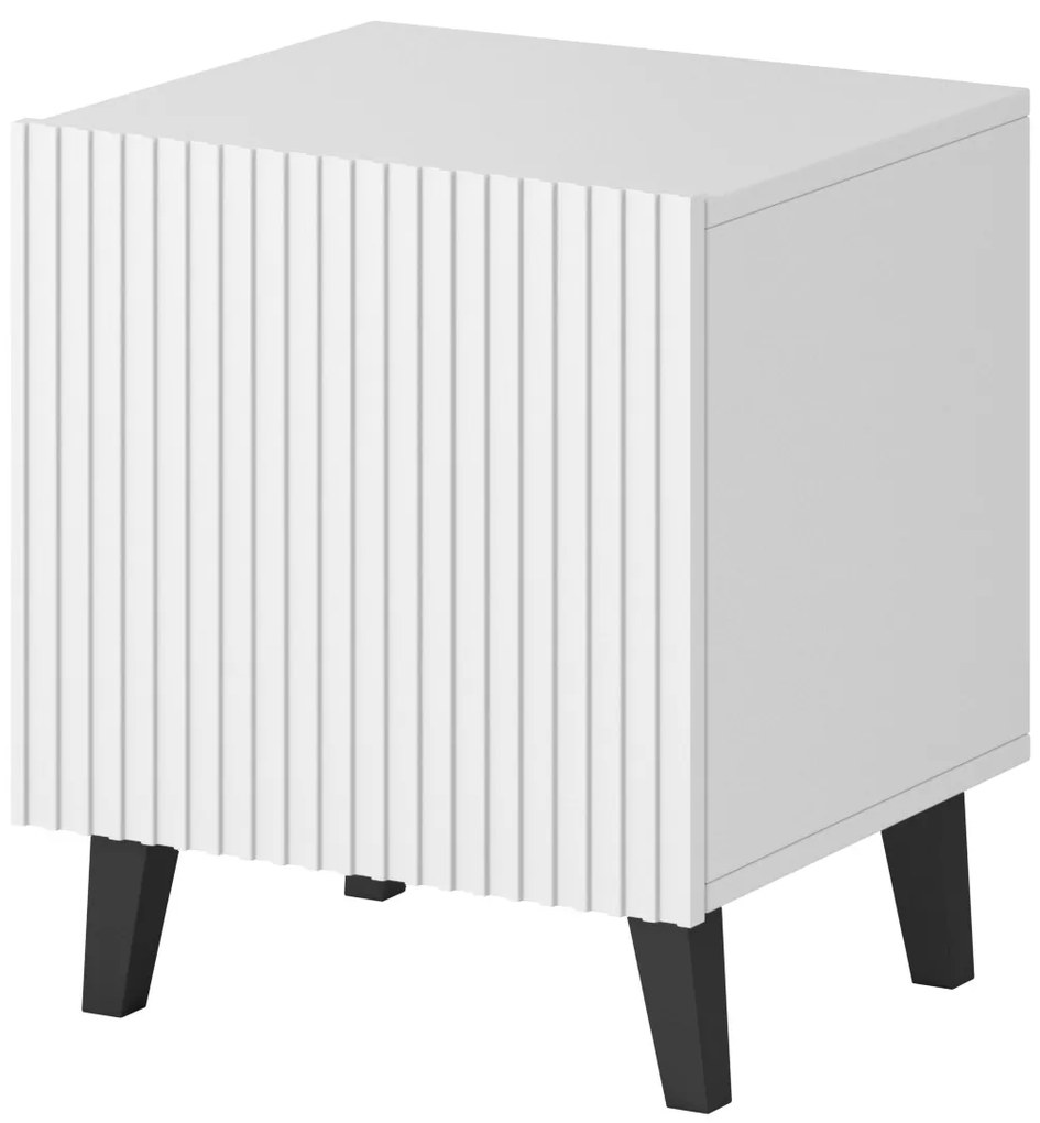 Cama Biely nočný stolík Pafos (2 ks)