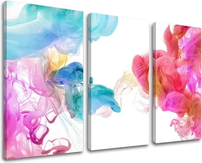 Obraz na stenu 3 dielny ABSTRAKT AB075E30