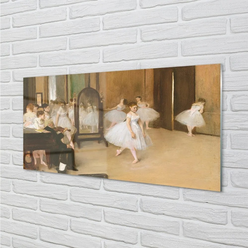 Obraz na skle Baletné tanec zábava 120x60 cm