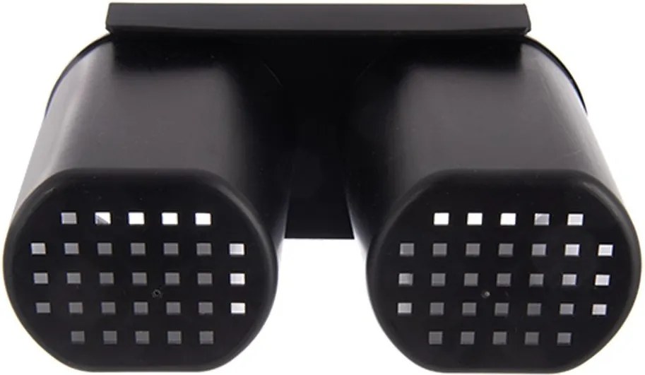 Čierno-biely kovový odkvapkávač 41,5x17 cm Deluxe – Orion