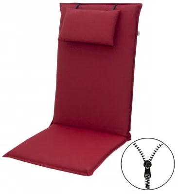 Doppler ELEGANT 2428 vysoký - set 4 ks - podušky na stoličky a kreslá s podhlavníkom