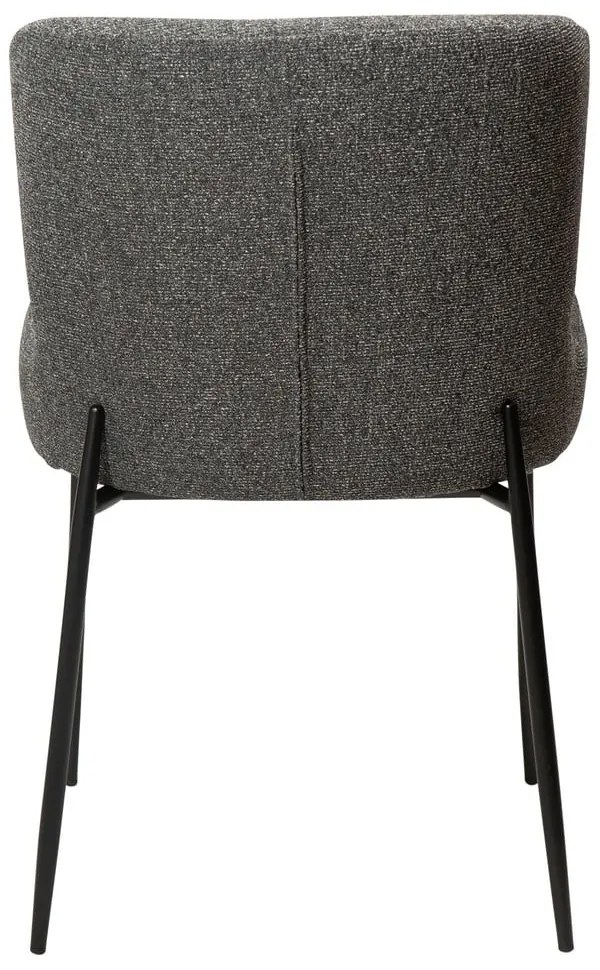 Tmavosivá jedálenská stolička DAN-FORM Denmark Glam