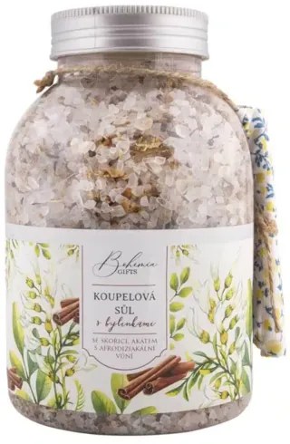 Bohemia Gifts Kúpeľová soľ - Škorica a agát, 1200 g