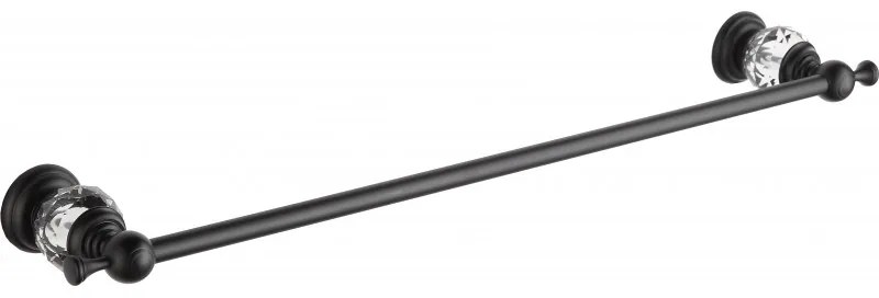 Mexen príslušenstvo, ESTELA držiak na uteráky 1-radový, čierny, 7011524-70