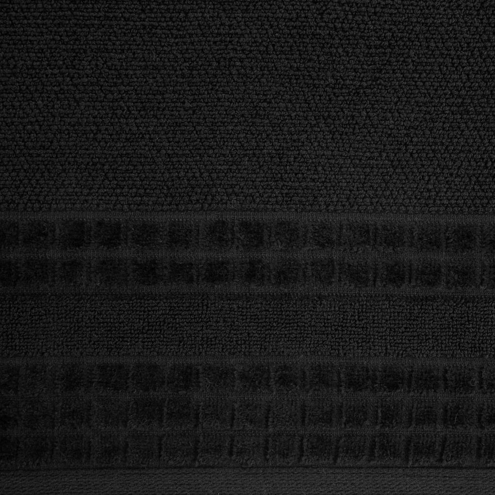 Uterák KUBA 70x140 cm čierna
