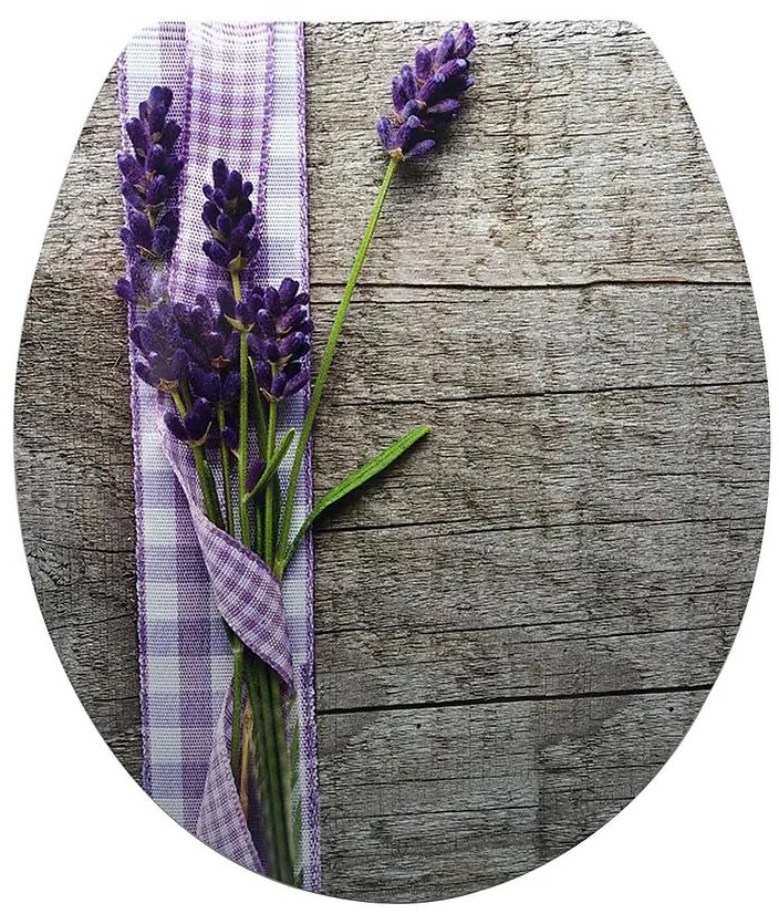 WC doska Lavenda Mdf