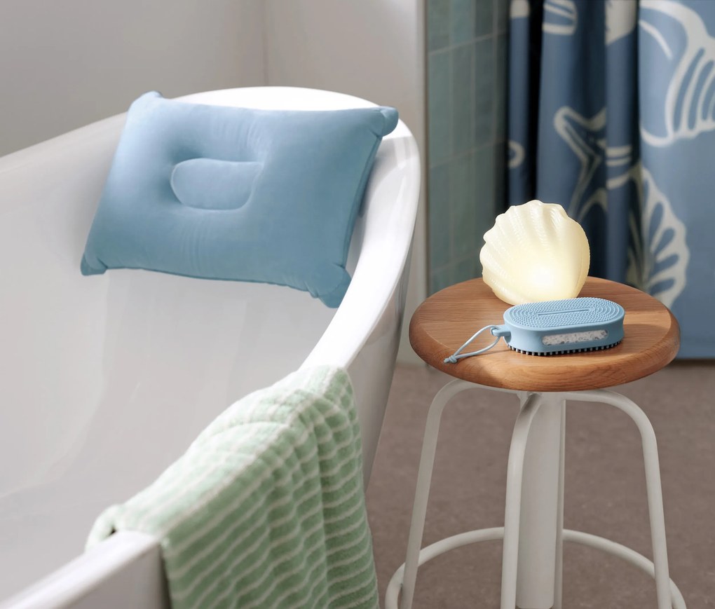 Dekoračná mušľa s LED