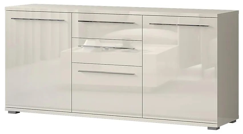 Komoda Piano K180-3K2F/PN-71/KA/71 lakované beige