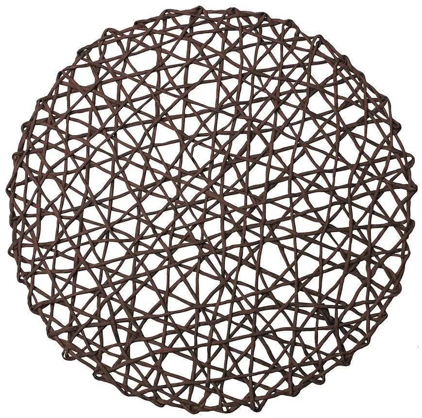 Podložka carta pr. 38 cm hnedá