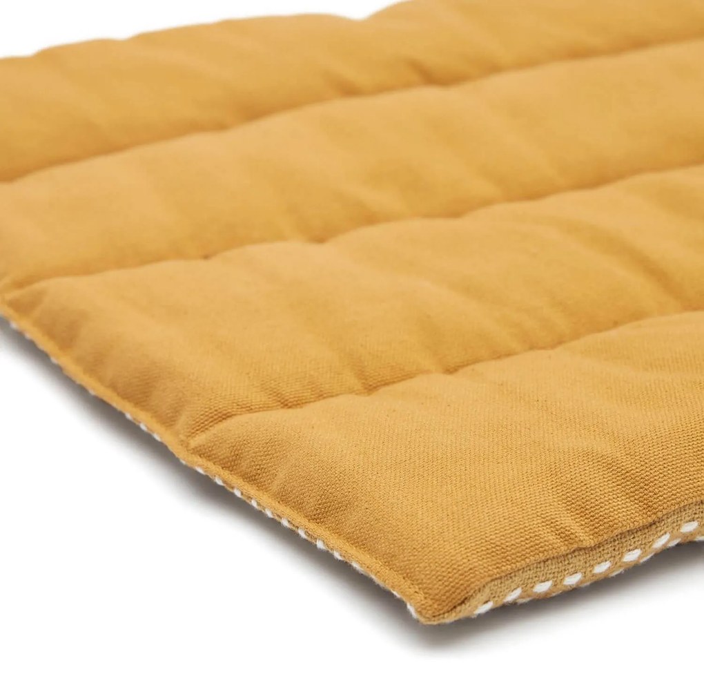 Prenosná deka pre domácich maznáčikov furta 50 x 70 cm horčicová MUZZA
