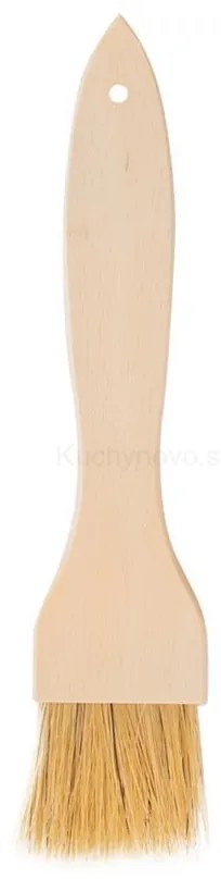 Drevená mašlovačka plochá, 20 cm