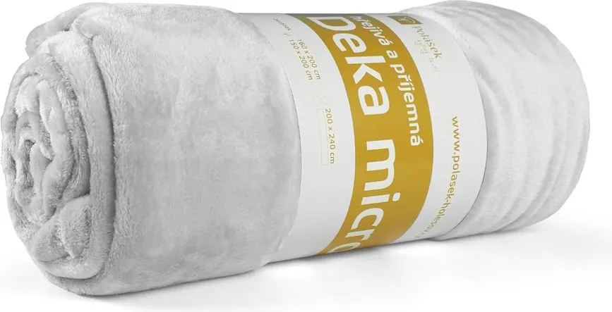 Polášek Deka MIKROFLANEL - Oriešková | 200 x 230 cm