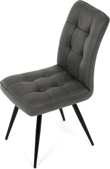Jedálenská stolička sivá DCL-D1250 GREY3