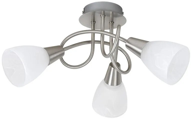 Rabalux JENNA stropné svietidlo max. 3x40W | E14 | IP20 - saténový chróm