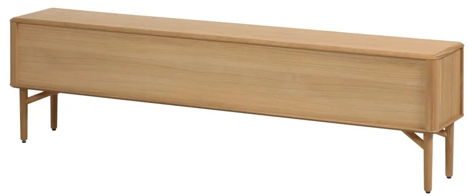 TV komoda v dubovom dekore Kave Home Lenon