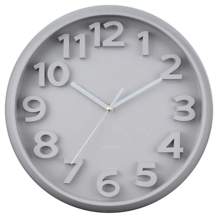 Nástenné hodiny ø 33,5 cm Elevated Classic Numbers – Karlsson