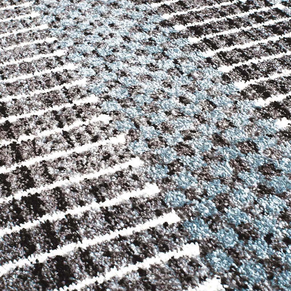 Dekorstudio Moderný koberec MODA SOFT sivo modrý 1131 Rozmer koberca: 80x300cm
