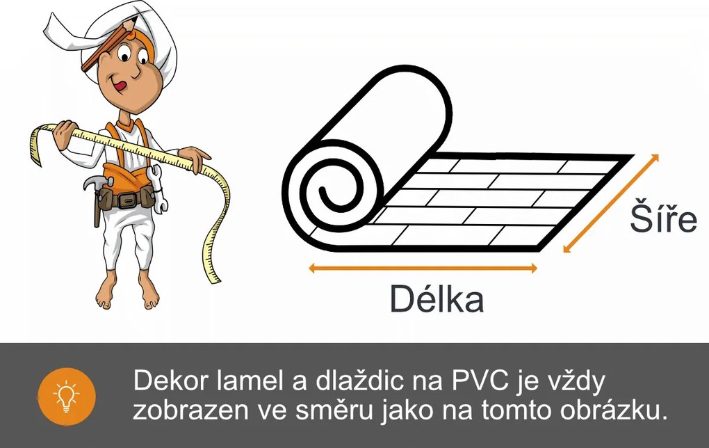 Beauflor, PVC podlaha - lino Ambient Havanna Oak 991M, na mieru, šíře 4m, šedá, bez podkladu, chodba / predsieň