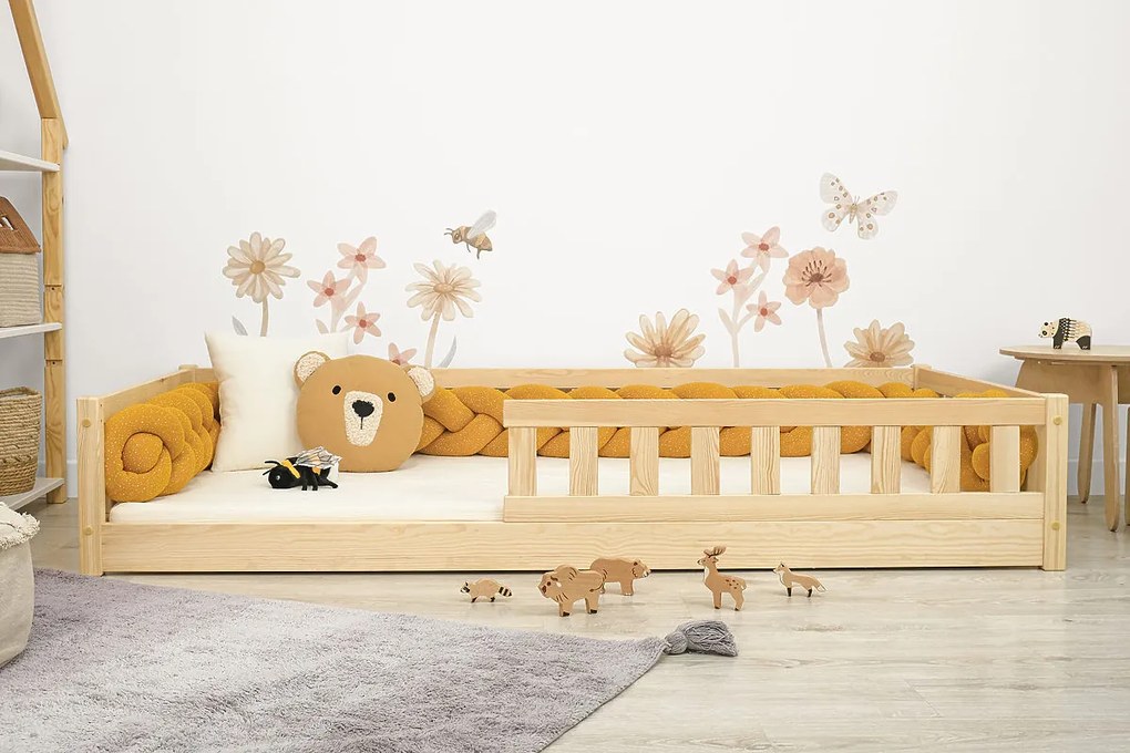 Ourbaby® 37280-0 Montessori Meadow Children's Low Bed - Natural