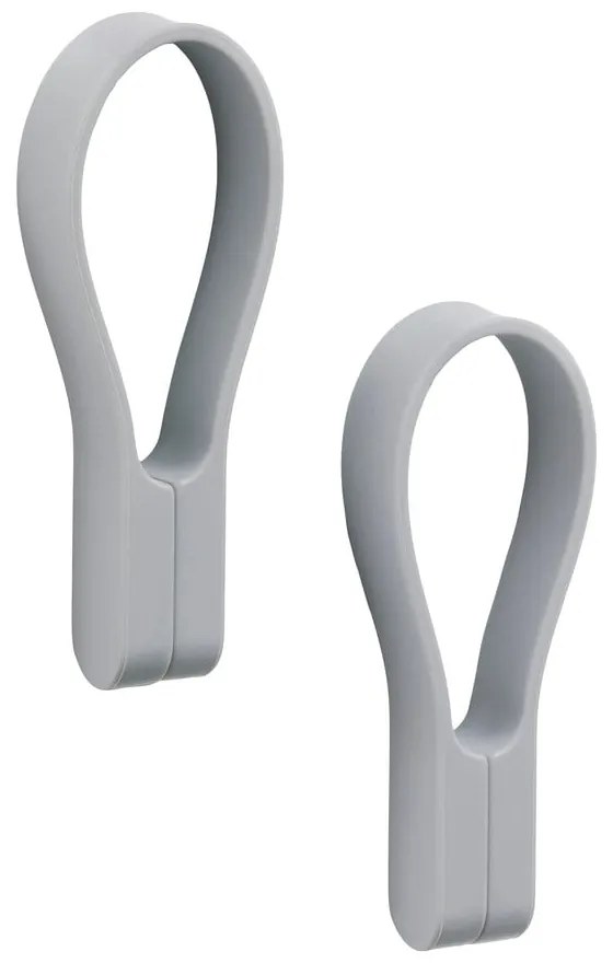 Svetlosivé silikónové pútko 2 ks Loop – Zone