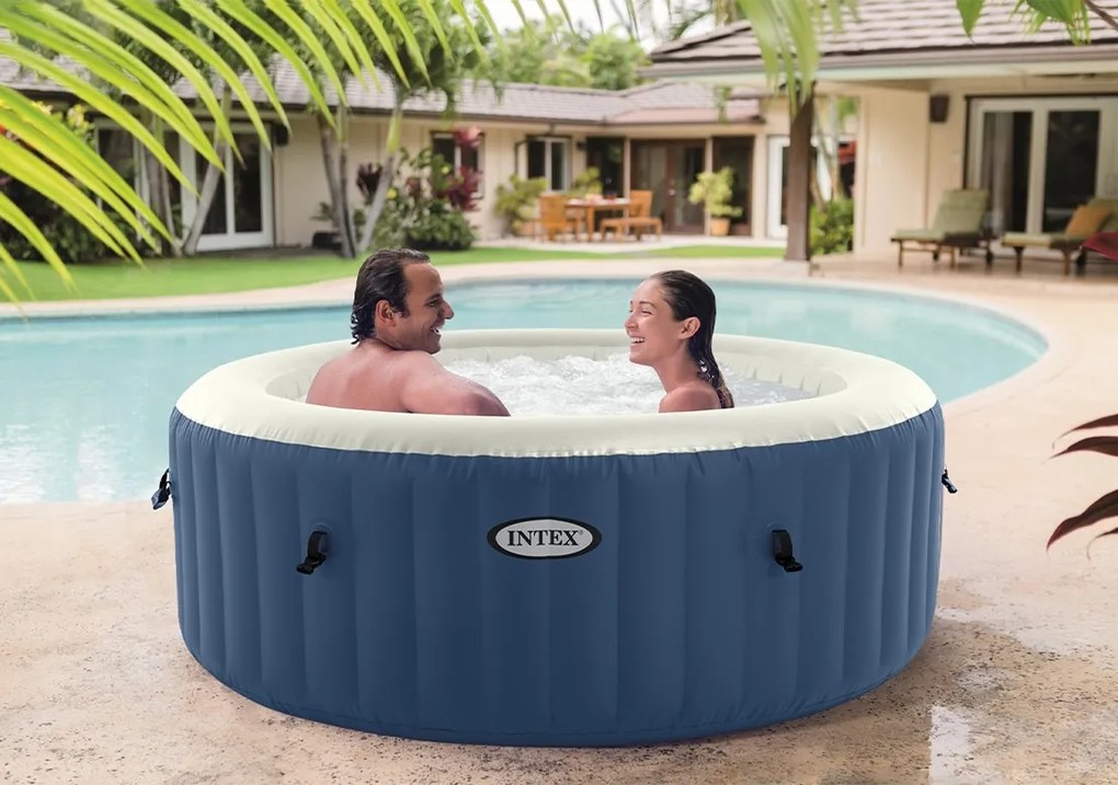 Intex | Vírivý bazén Pure Spa - Bubble HWS, modrý | 11400275