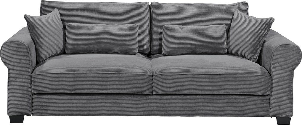 XXXLutz ROZKLADACIA POHOVKA, textil, antracitová MID.YOU - Sedačky - 002220051602