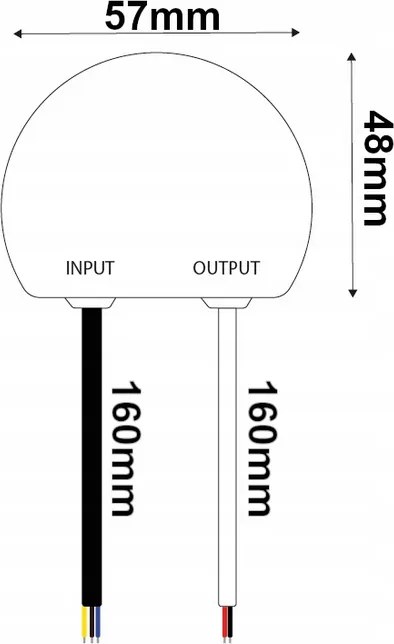 BERGE LED zdroj do boxu - 12V - 20W - 1,67A - IP67